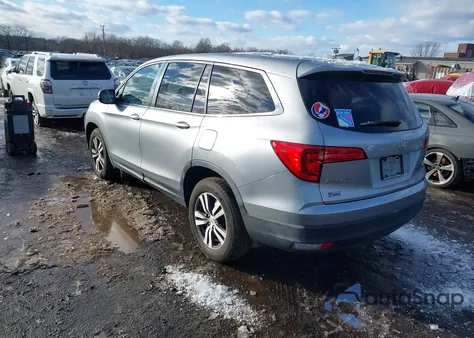 2016 Honda Pilot Ex из США, поврежденный, VIN 5FNYF6H34GB074908